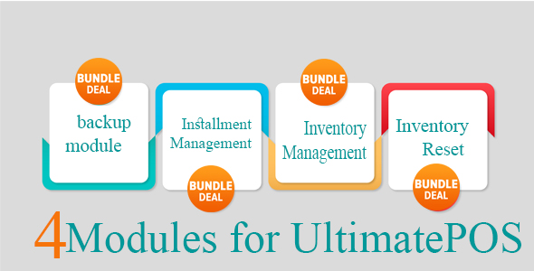 bundles 4 Modules for UltimatePOS